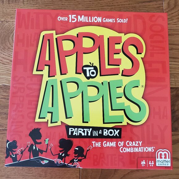 Apples To Apples Party Box Game The Game Of Hilarious Comparisons - Picture 1 of 6